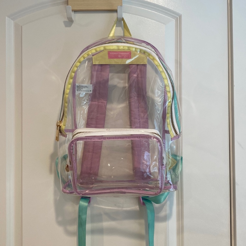 Stoney Clover Lane x Target Clear Multicolor Backpack